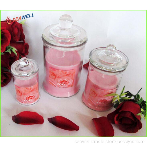 Fragrance Glass jar Candles for decoration